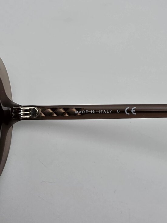 Chanel 5389-A c. 677/S5 Smoky Taupe Frame Brown Gradient Lens Sunglasses Italy main image 4